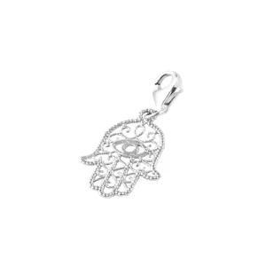 Colgante de Plata Esterlina 925 Mano de Fatima 5